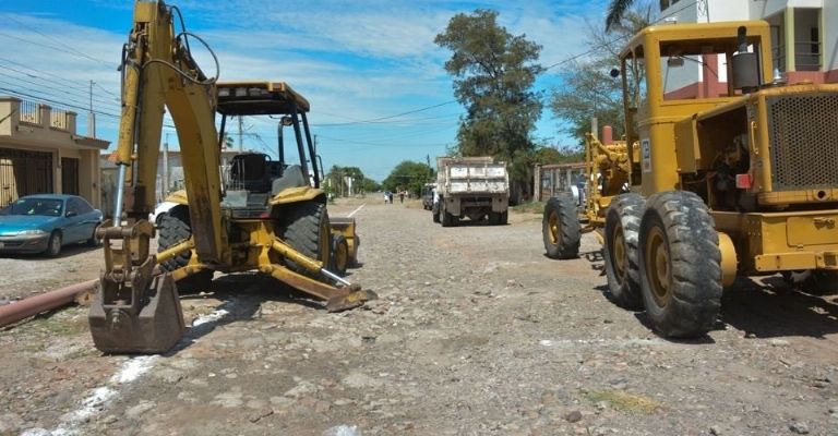 Inicia la rehabilitación de la avenida Morelos en el municipio de Navojoa