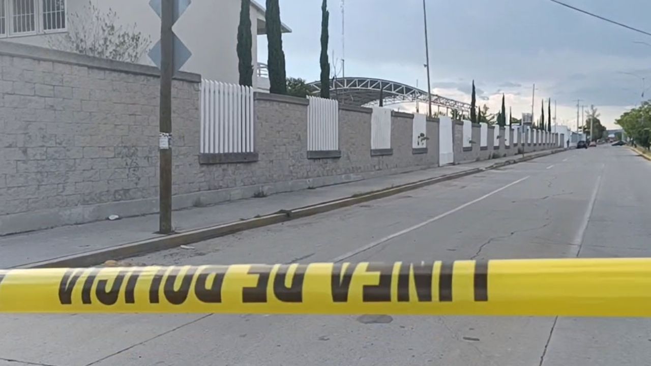 Acordonan el sitio del crimen