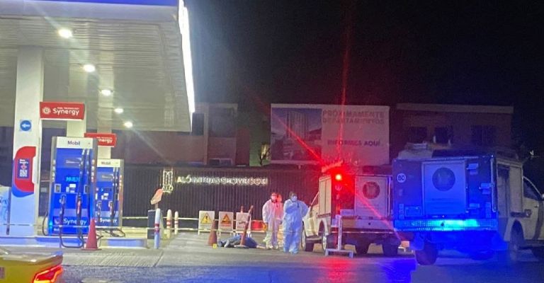 Matan a hombre en intento de asalto en gasolinera de Monterrey