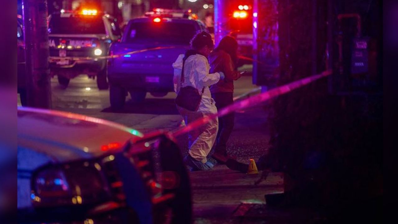 Autoridades llegan al sitio