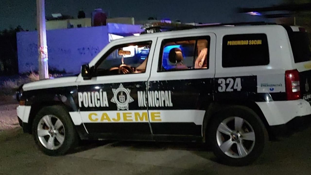 Autoridades llegan al sitio