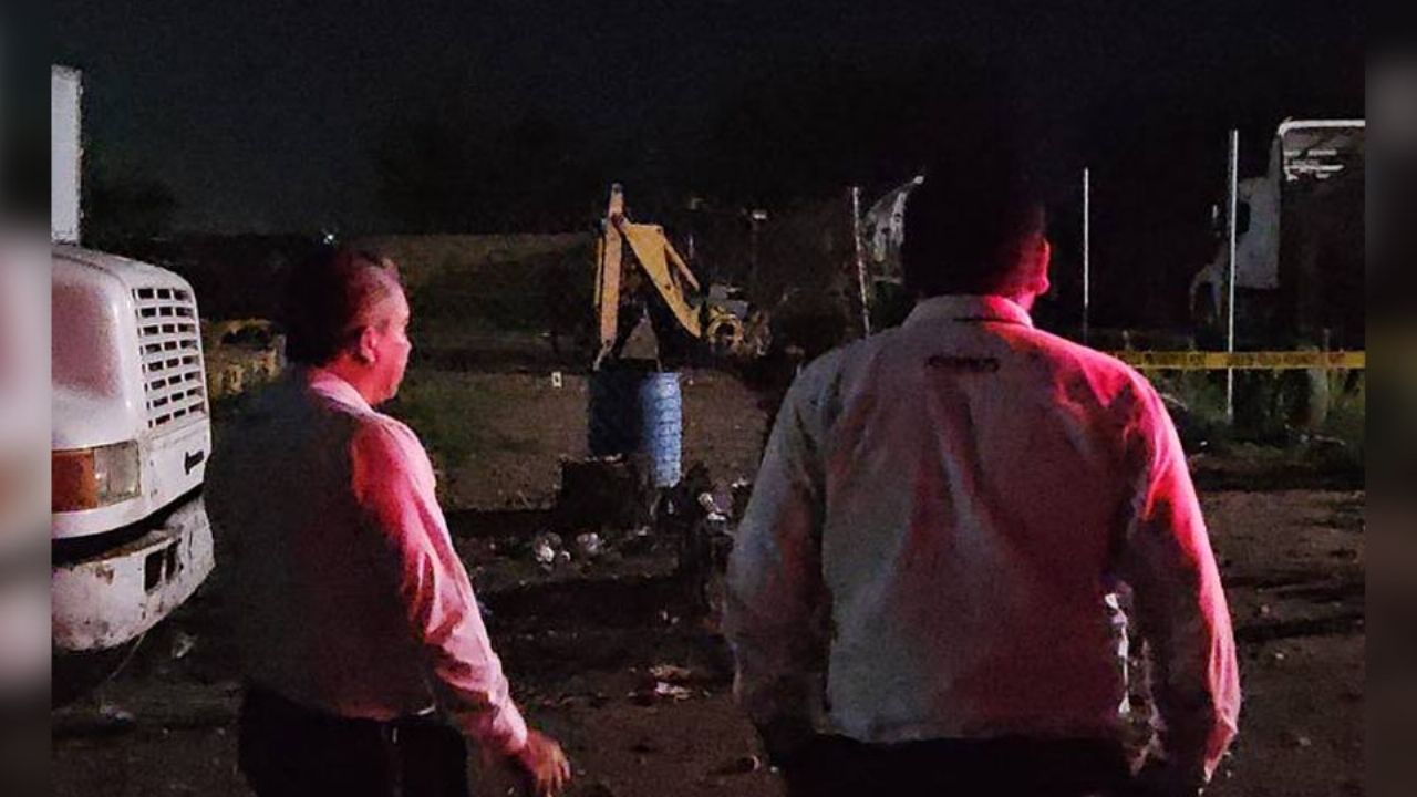 Carbonizado y maniatado, localizan a un hombre sin vida en basurero de Culiacán