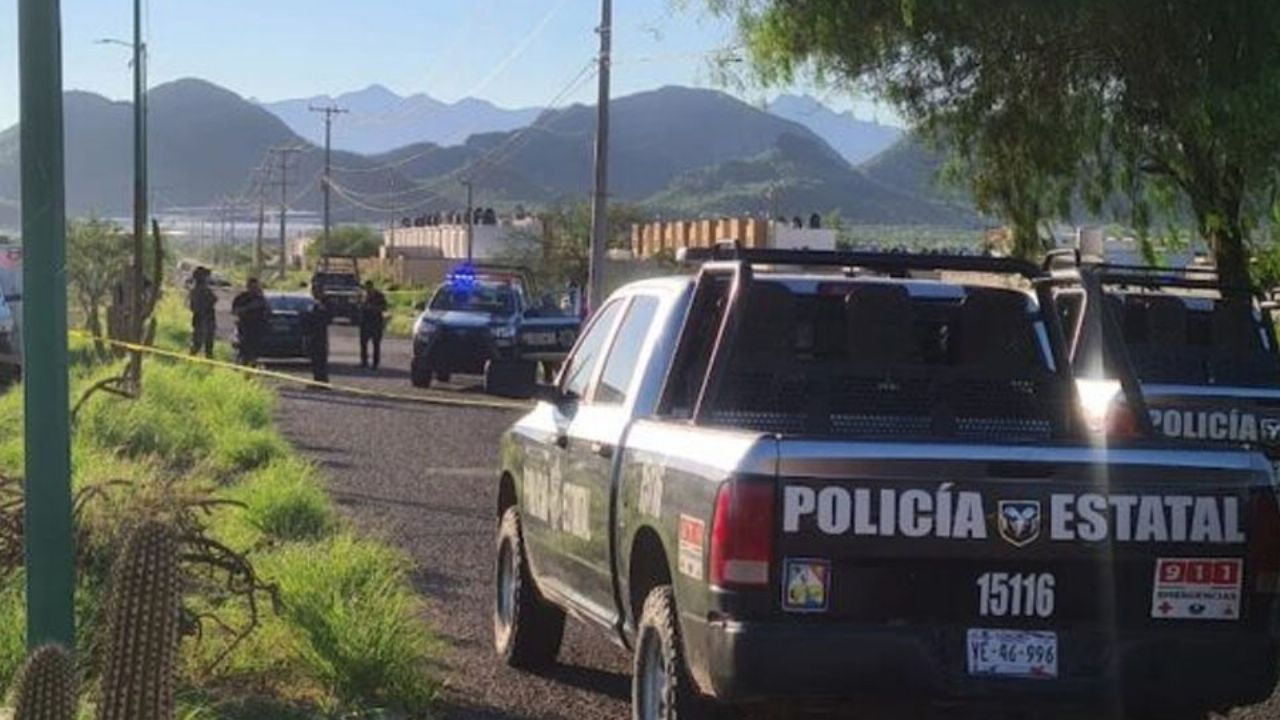 Autoridades llegan al sitio