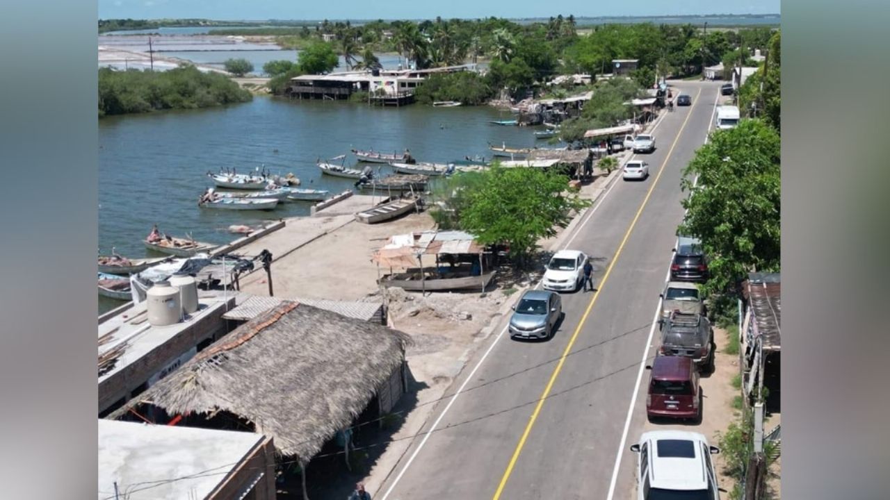 Huatabampo: Puerto de Yavaros cuenta con periférico rehabilitado