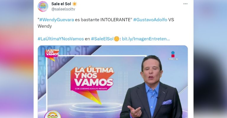 Gustavo responde a ataques de Wendy