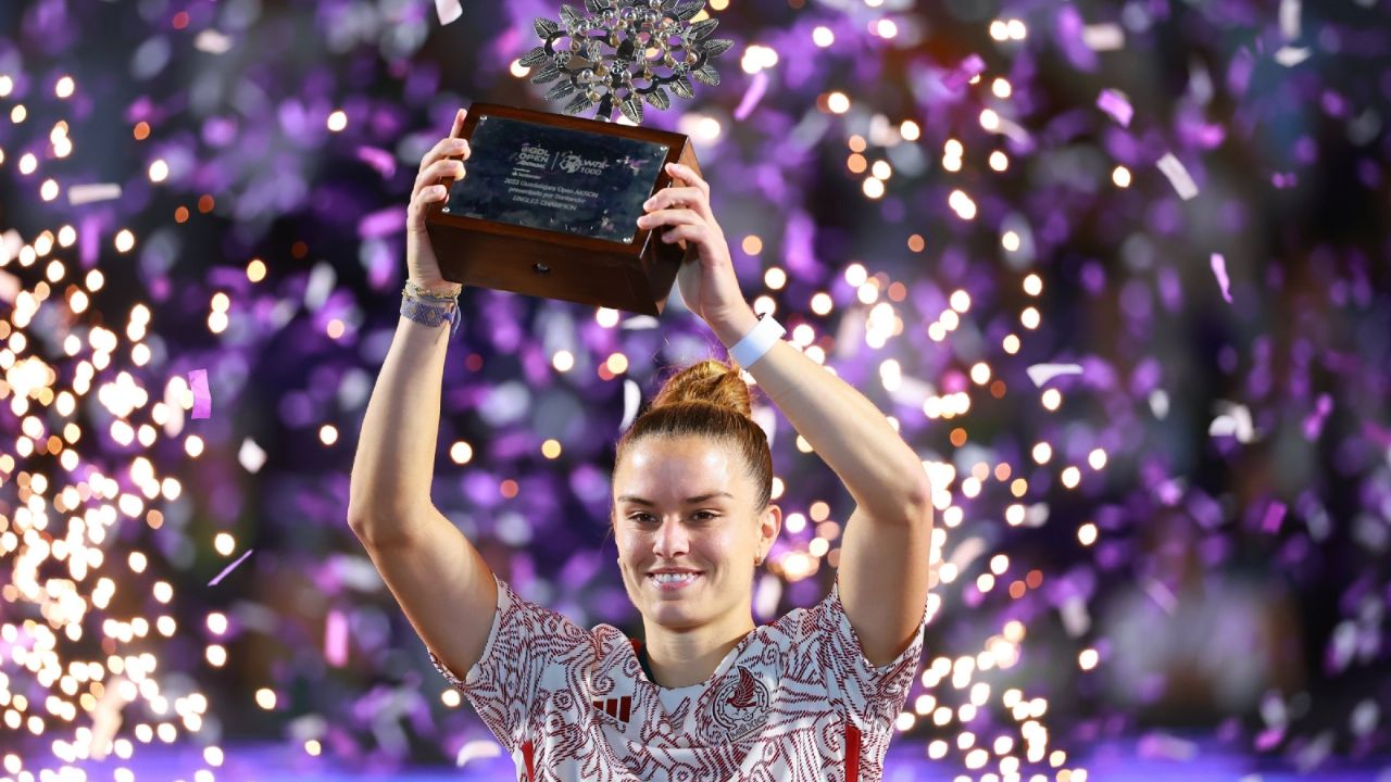 Tras ganar el Abierto de Guadalajara, Maria Sakkari arremete contra sus detractores