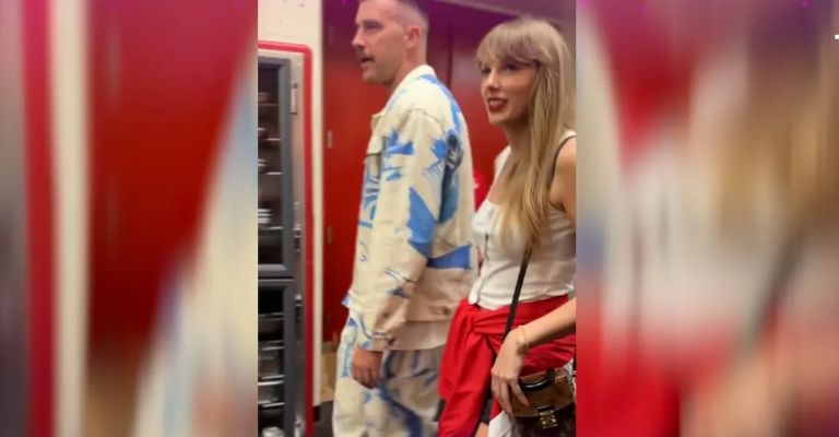 Taylor Swift estaría enamorada de Travis Kelce