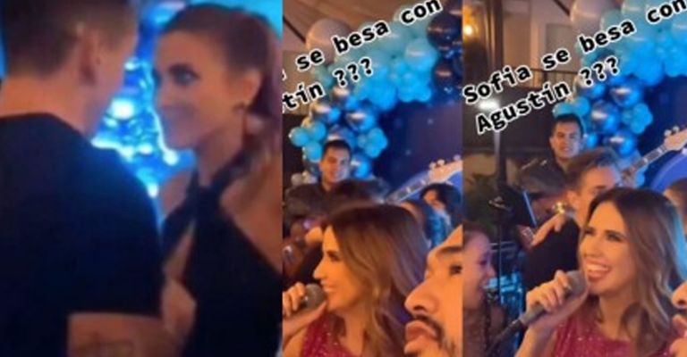 Sofía Torres es acusada de besarse con Agustín Fernández