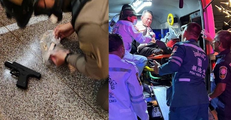 Tiroteo en Tailandia suma 3 muertos y 5 heridos