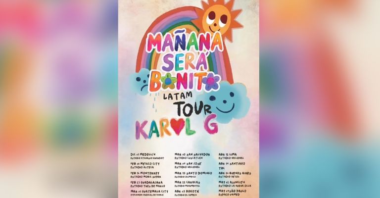 Karol G presenta fechas para México en su Mañana Será Bonito Tour