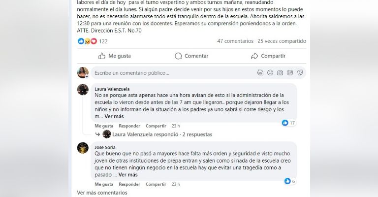 Narcomanta en secundaria de Cajeme aterra a población