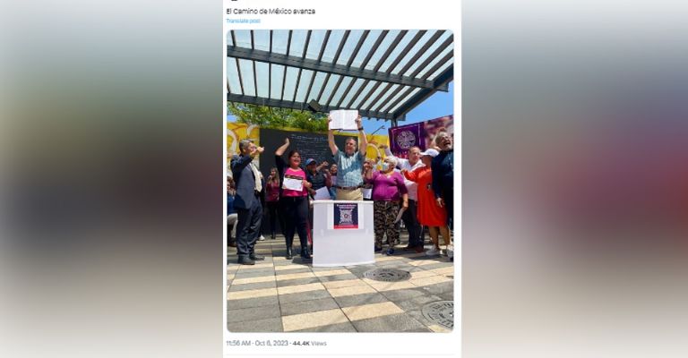 AMLO también protestaría, asegura Ebrard sobre irregularidades en Morena