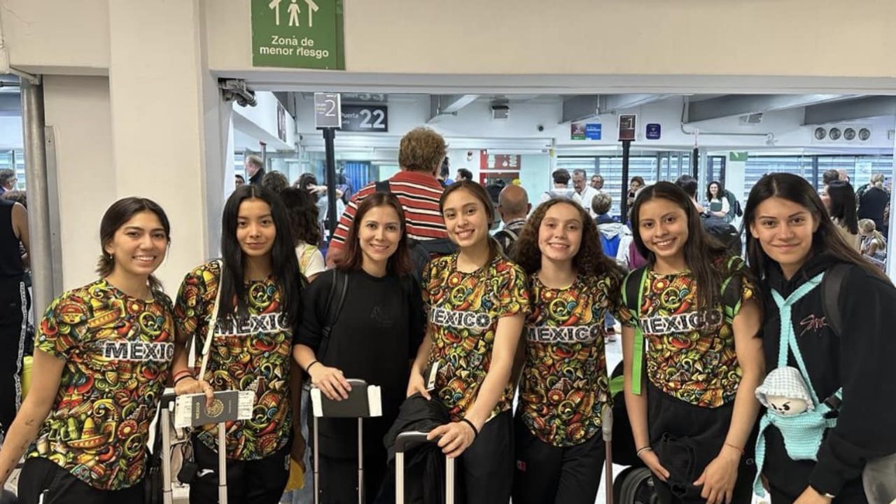 Seleccionadas mexicanas de gimnasia rítmica, prevenidas ante posibles ataques en Israel