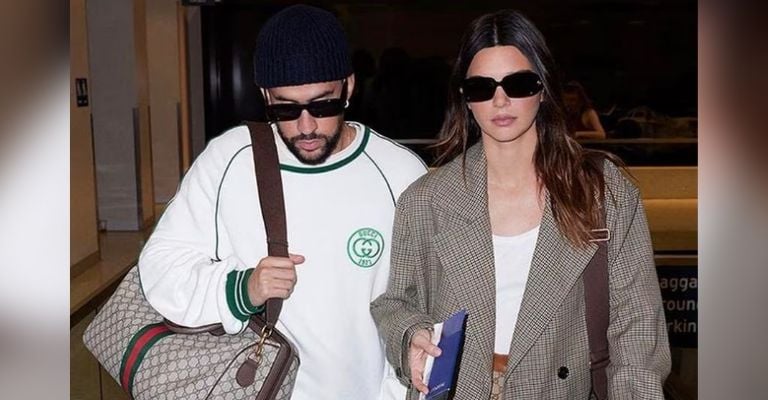 Bad Bunny asistía con Kendal Jenner a concierto de Luis Miguel