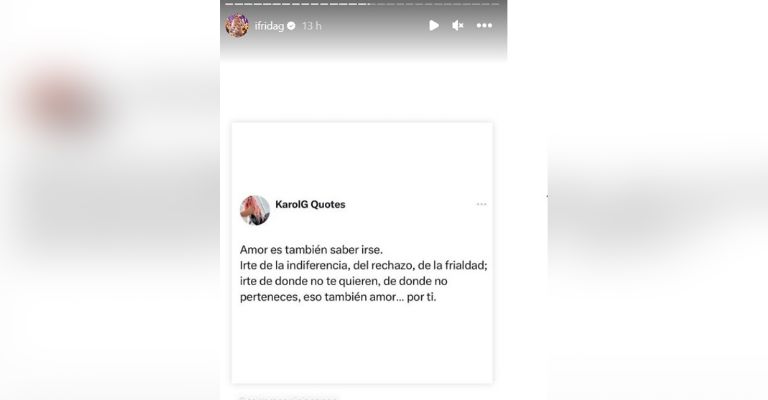 Frida Sofía deja Mira Quién Baile y lanza indirecta