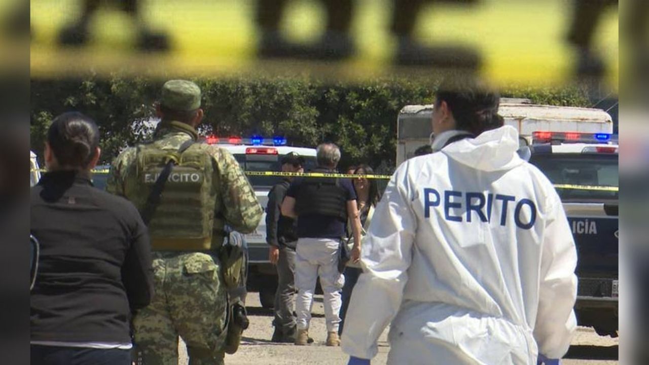 Autoridades llegan al sitio