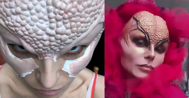 Heidi Klum conserva su corona como la Reina del Halloween por su disfraz