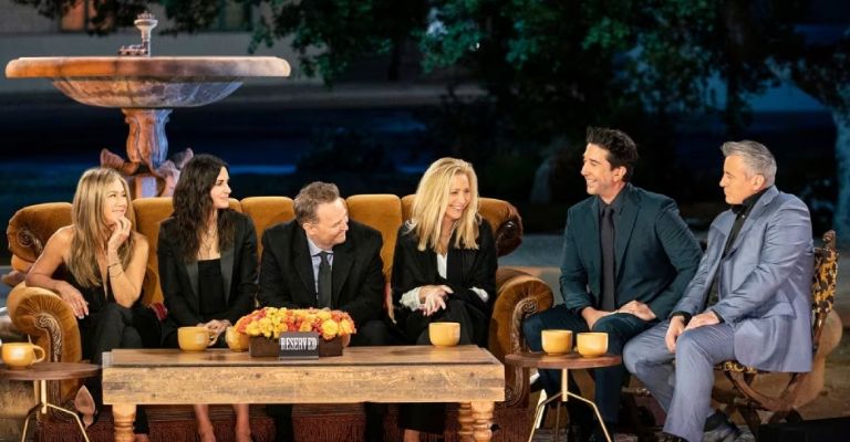 David Schwimmer y Jennifer Aniston le dicen adiós a Matthew Perry
