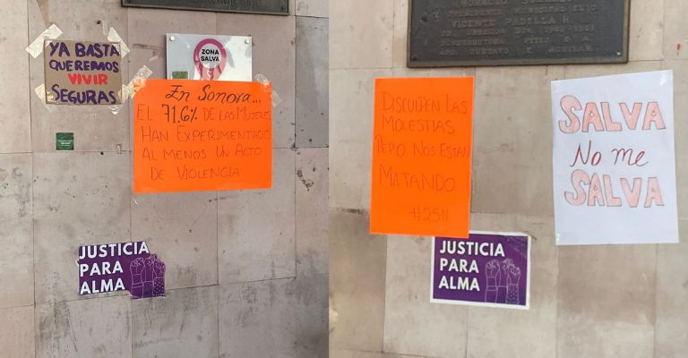 Realizan caravana para exigir acciones contra la violencia hacía la mujer