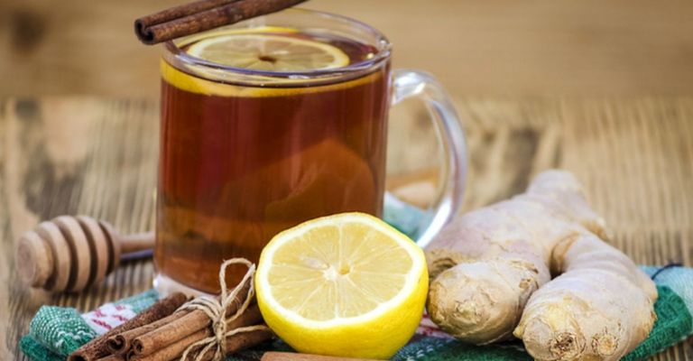 Té de jengibre con limón y miel