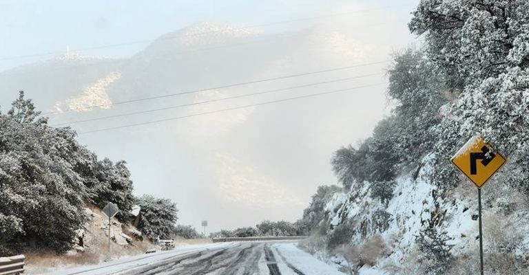 En Sonora también nieva y estas son las ciudades que se pintan de blanco