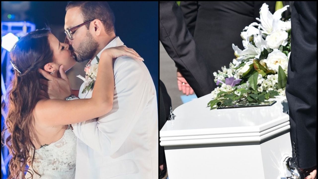 A poco más de 2 semanas de su boda, conductora de TV revela la fatídica muerte de su esposo