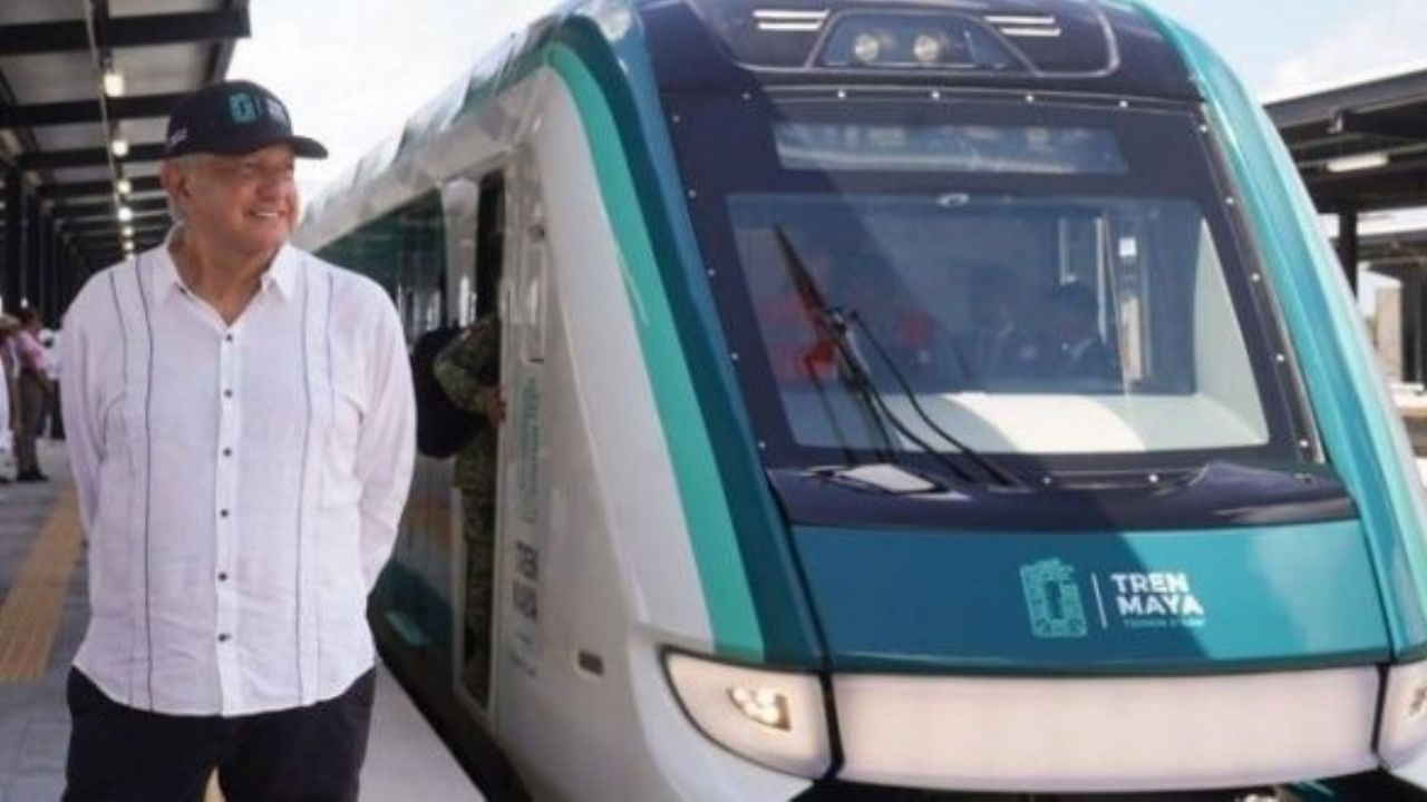 AMLO justifica suspensión de servicio en Tren Maya