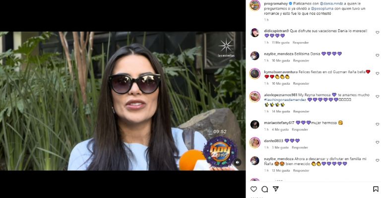 Andrea Legarreta se burla de Dania Méndez por haber salido con Peso Pluma