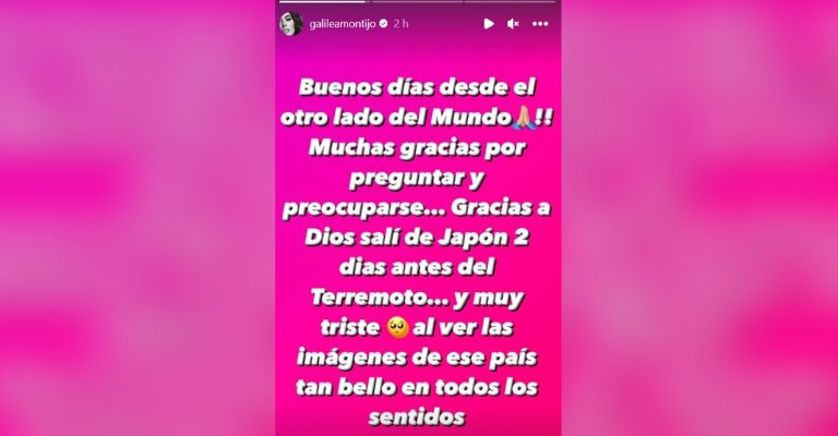 Galilea Montijo y su trágica noticia de Año Nuevo