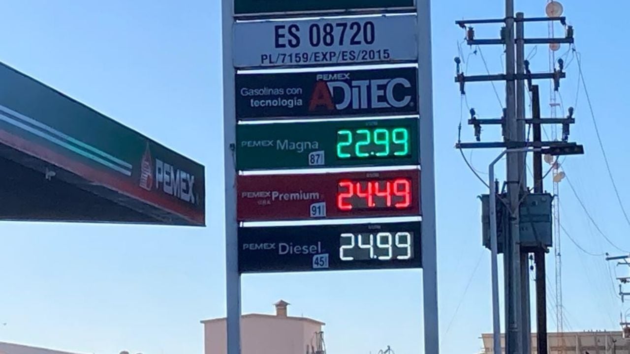 Precio de la Gasolina en México 21 de marzo