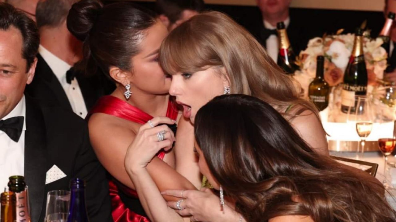 Selena Gomez y Taylor Swift sí hablaban de Kylie Jenner en los Golden Globes