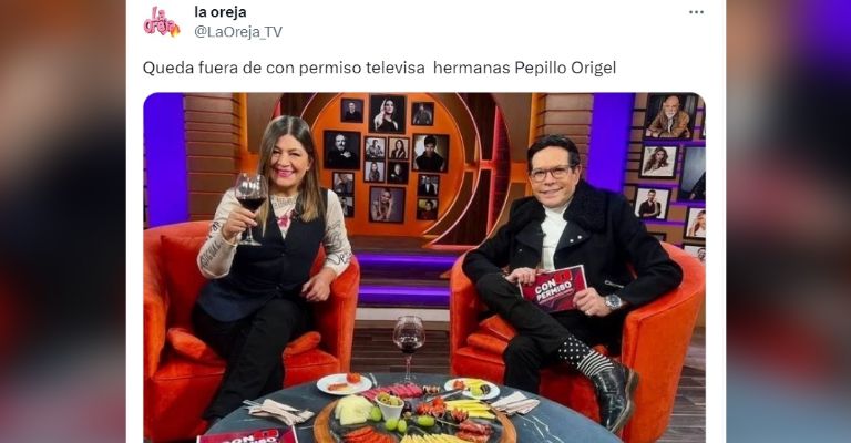 Ejecutivos de Televisa despedirían a Pepillo Origel de Con Permiso