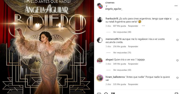 Ángela Aguilar anuncia incursión al cine y la destrozan por su 'desprecio' a México