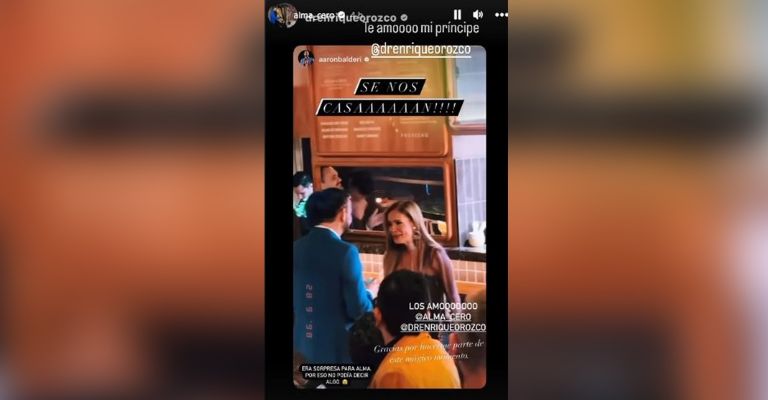 Alma Cero se compromete con antiguo doctor de su exesposo, Edwin Luna