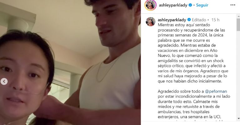 Actriz de Emily In Paris, Ashley Park, es hospitalizada tras choque séptico y esto se sabe de su salud