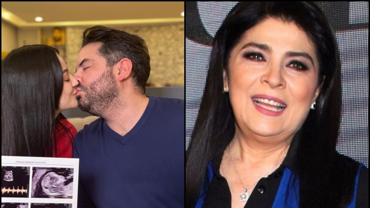 Victoria Ruffo rompe el silencio y habla sobre su hijo Eduardo Derbez y su bebé