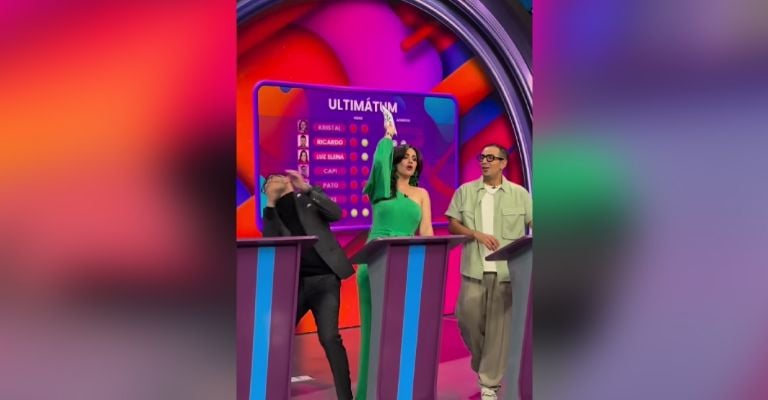 Luz Elena González da tremendo golpazo a Ricardo Casares en la cara en vivo de 'Venga la Alegría'