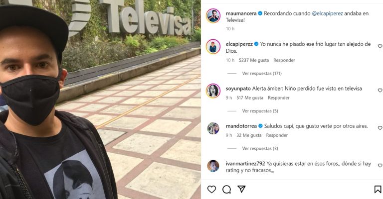 El Capi Pérez reaparece en Televisa