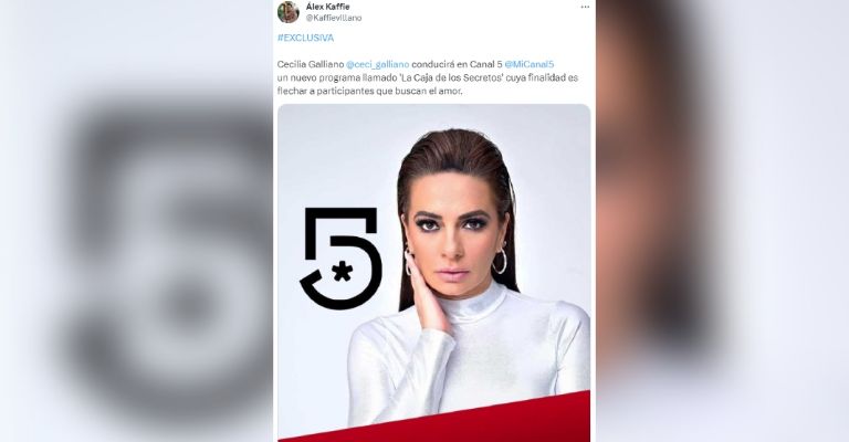 Cecilia Galliano estrena nuevo show en Televisa y causa conmoción