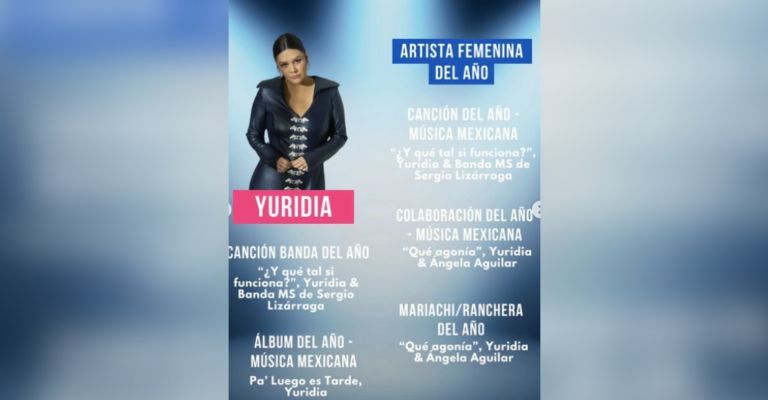 Sonorenses como Christian Nodal y Carín León lideran nominaciones en Premios Lo Nuestros 2024
