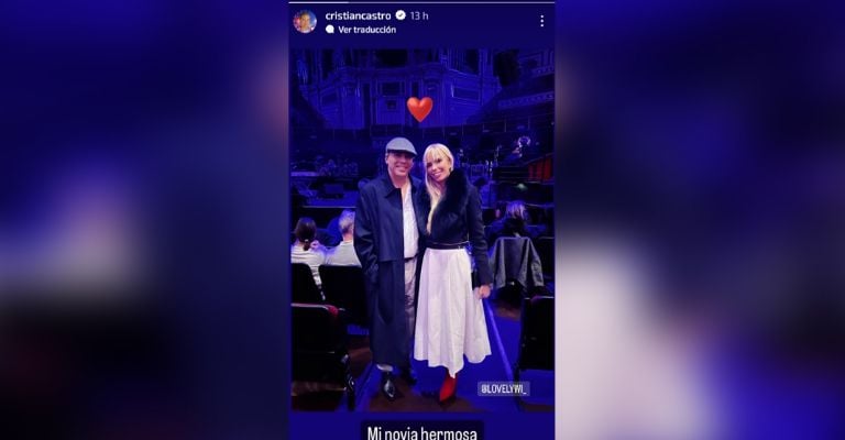 Cristian Castro presenta a su nueva novia tras drama con su ex Mariela Sánchez