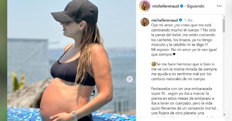 Michelle Renaud comparte fuerte mensaje tras desgarradora confesión