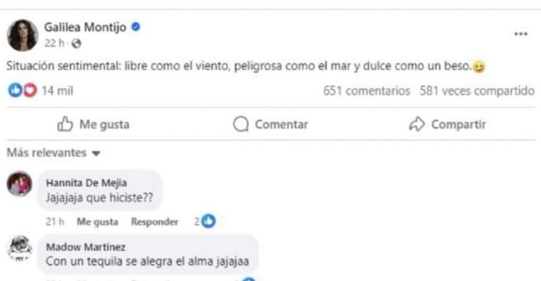 Flor Rubio habla de la relación de Galilea Montijo