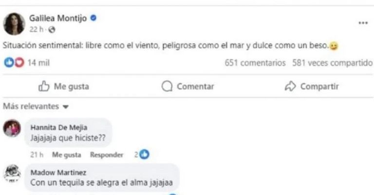 Galilea Montijo confirma que vive recalentado con examor ¿de Televisa?