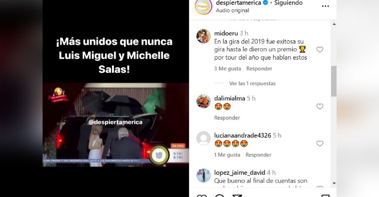 Luis Miguel y Michelle Salas son captados juntos y causan revuelo por esto