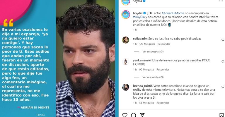 Adrián Di Monte se burla de los feminicidios y da indignante respuesta