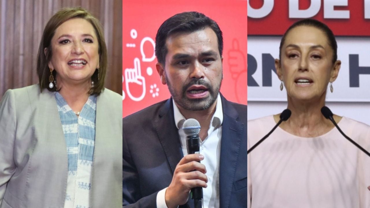 Los 3 candidatos contendientes a la gobernatura del país