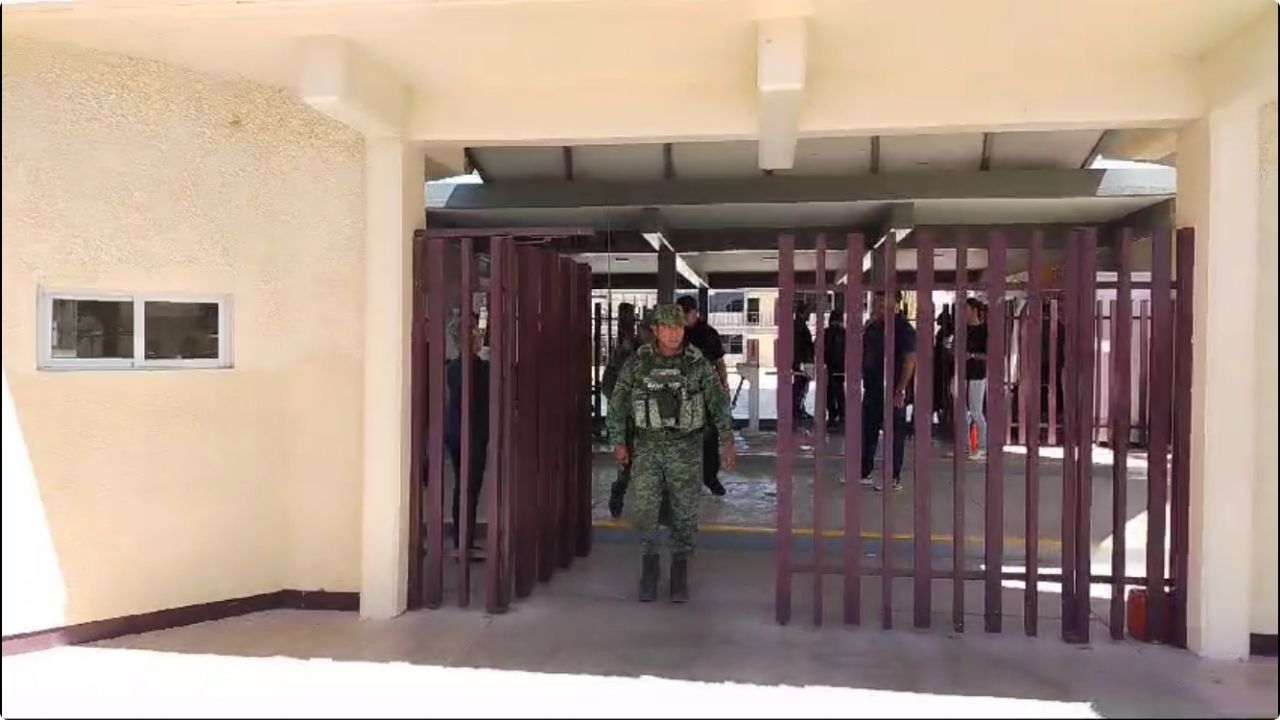 Operación Mochila: Autoridades atienden supuesta amenaza en el Cbtis 37 de Ciudad Obregón