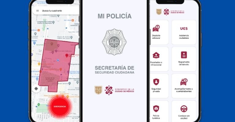 La víctima alertó a las autoridades a través de la app Mi Policía