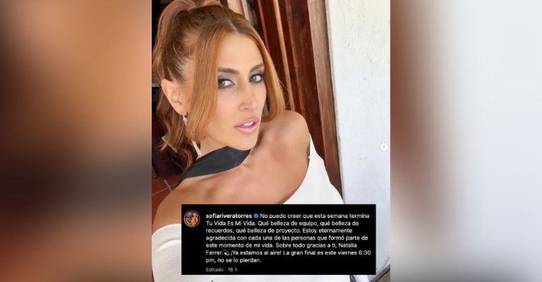 Sofía Rivera Torres se despide de Televisa tras pleito con Lucerito Mijares